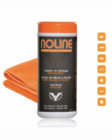 NoLine Pack 30 lingettes + microfibre prémium offerte |Mongrossisteauto.com