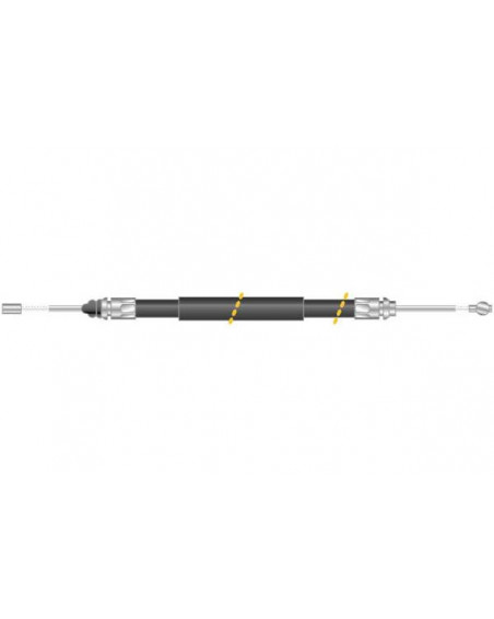 TRW GCH461 Cordon De Frein De Stationnement Pour BMW 1 Series