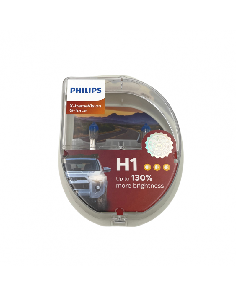 Philips Vision H1 Ampoule De Phare Avant, plus 30% De Luminosité, Blister  De 1 : : Auto et Moto