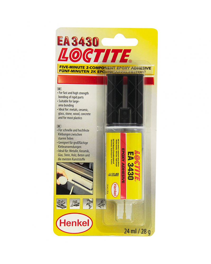 Loctite EA 3430 adhésif epoxy 5 min incolore 24 ml | Mongrossisteauto
