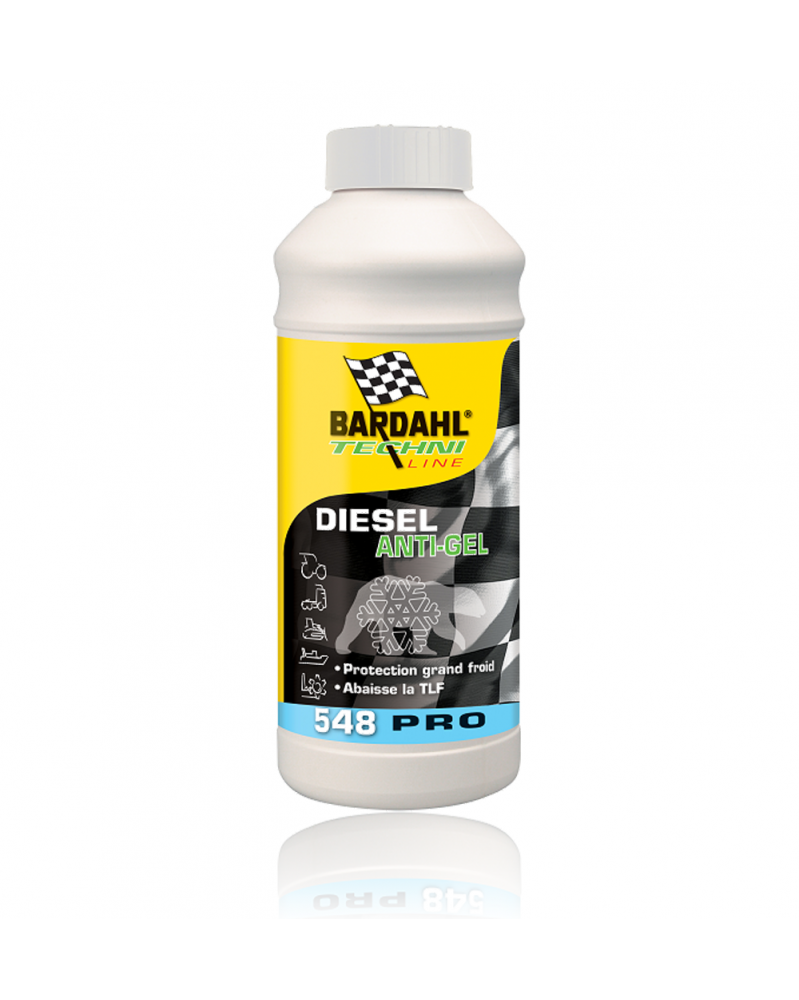Antigel voiture, gazole diesel, 1L, 548 PRO Techni Line - Bardahl | Mongrossisteauto.com