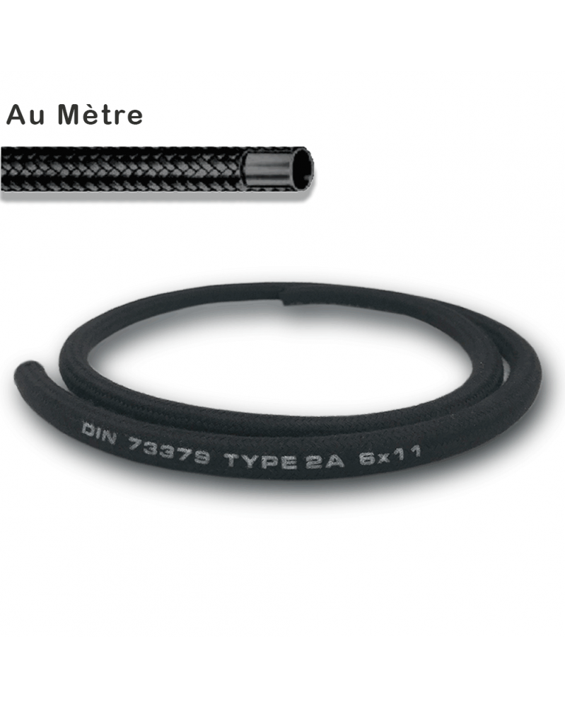 Durite tréssée, essence, gasoil DIN 73379 6X11 | Mongrossisteauto.com Durite tréssée, essence, gasoil DIN 73379 6X11 | Mongrossisteauto.com