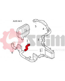 Gaine de suralimentation SEIM Ref : 981064 | Mongrossisteauto.com