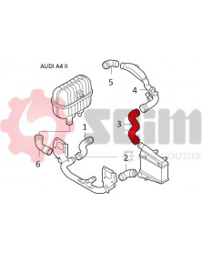 Gaine de suralimentation SEIM Ref : 981068 | Mongrossisteauto.com