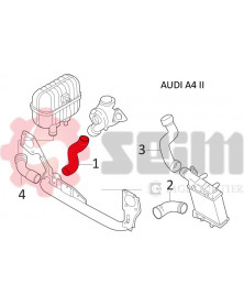 Gaine de suralimentation SEIM Ref : 981073 | Mongrossisteauto.com