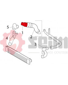 Gaine de suralimentation SEIM Ref : 981164 | Mongrossisteauto.com