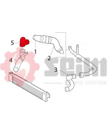 Gaine de suralimentation SEIM Ref : 981166 | Mongrossisteauto.com