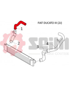 Gaine de suralimentation SEIM Ref : 981206 | Mongrossisteauto.com