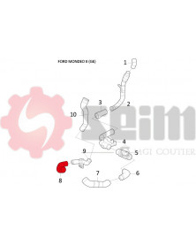 Gaine de suralimentation SEIM Ref : 981272 | Mongrossisteauto.com