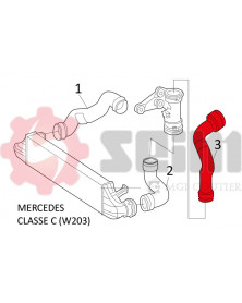 Gaine de suralimentation SEIM Ref : 981389 | Mongrossisteauto.com