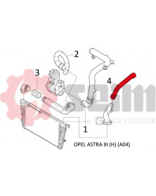 Gaine de suralimentation SEIM Ref : 981465 | Mongrossisteauto.com