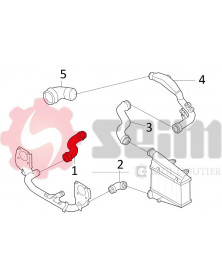 Gaine de suralimentation SEIM Ref : 981612 | Mongrossisteauto.com