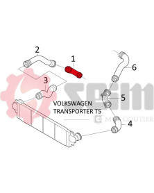 Gaine de suralimentation SEIM Ref : 981627 | Mongrossisteauto.com