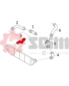 Gaine de suralimentation SEIM Ref : 981630 | Mongrossisteauto.com