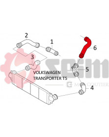 Gaine de suralimentation SEIM Ref : 981632 | Mongrossisteauto.com