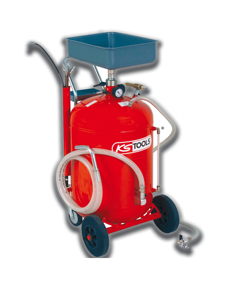 Récupérateur d'huile par gravité et aspiration 90 L KS TOOLS | Mongrossisteauto.com Récupérateur d'huile par gravité et aspiration 90 L KS TOOLS | Mongrossisteauto.com