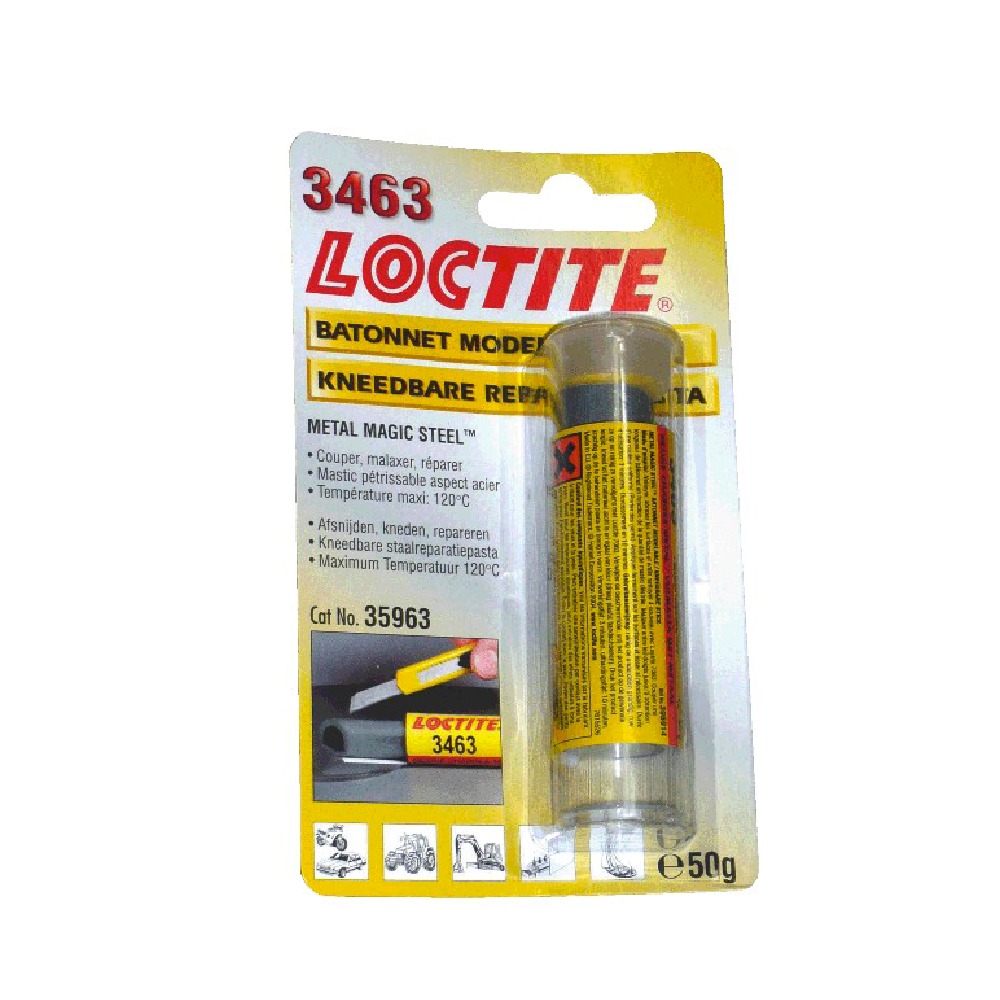 Mastic epoxy, bi composant, EA 3463 - Loctite