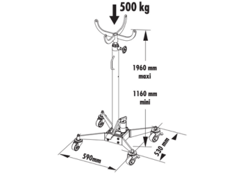 Schéma vérin de fosse facom | Mongrossisteauto.com