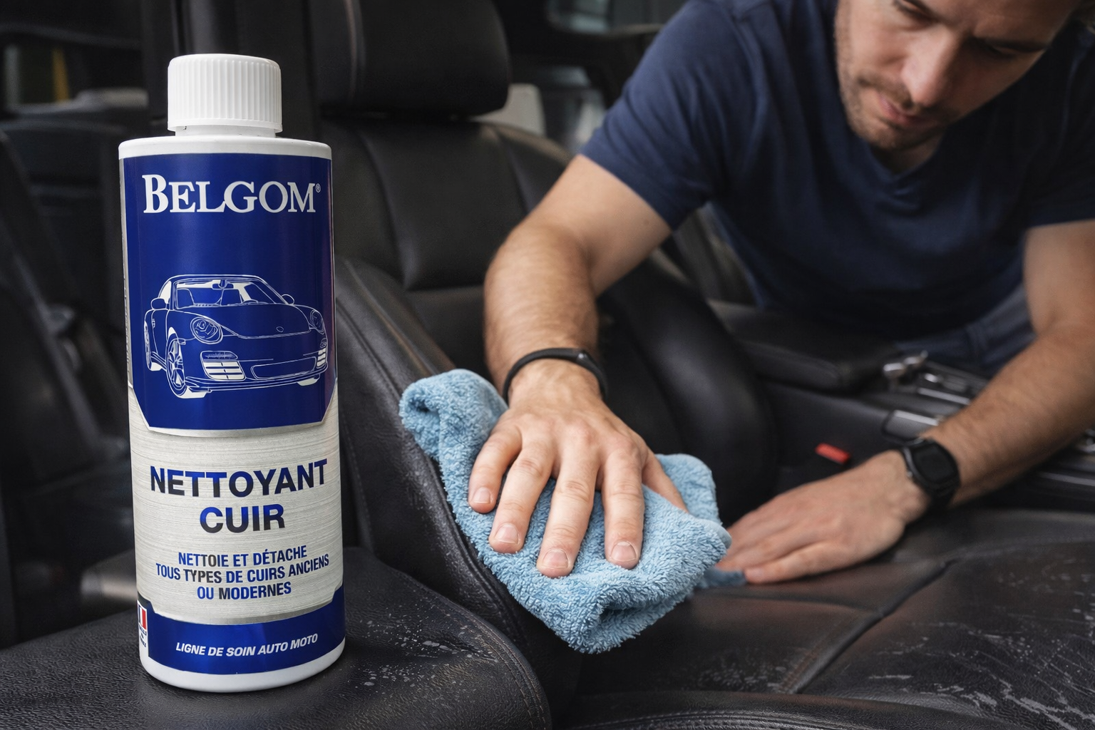 nettoyant cuir belgom