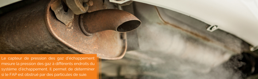 Capteur, pression des gaz d'échappement | Mongrossisteauto.com