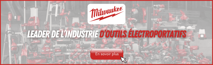 Header page marque Milwaukee | Mongrossisteauto.com