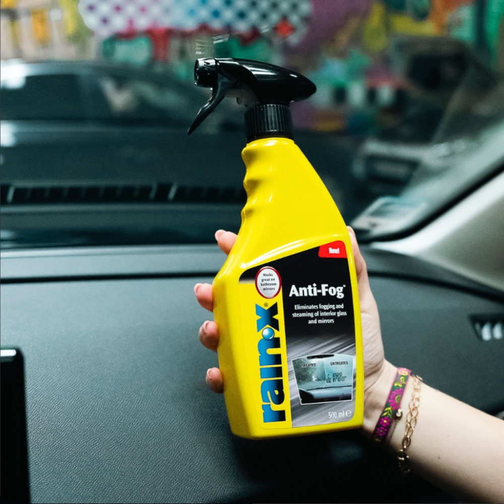 Spray anti buée voiture 500 ml Rain X | Mongrossisteauto.com